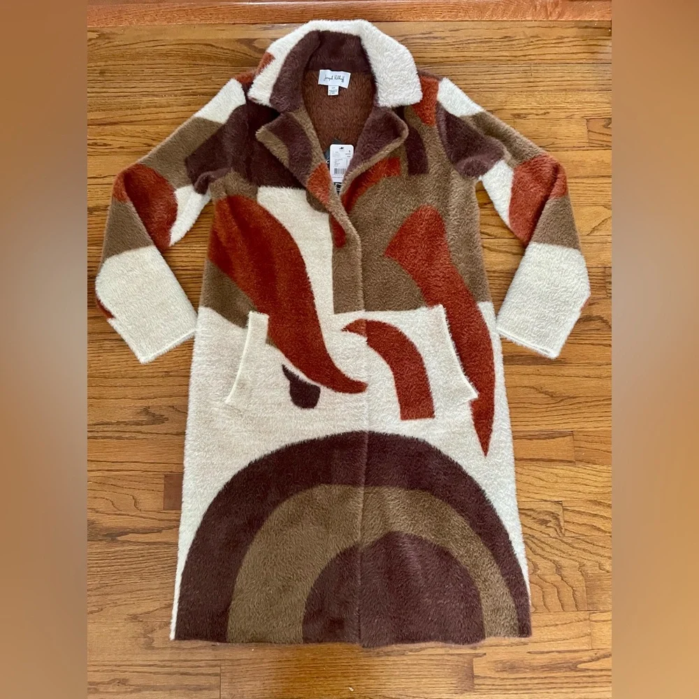 Joseph Ribkoff Sweater Coat Style 243928 Colorado Multi Womens Small NEW W/ TAGS - Picture 2 of 6